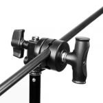 SHAPE 40'' C-Ständer mit verschiebbarem Bein Schwarz Aluminium