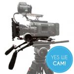 SHAPE Revolt VCT Universal Baseplate With Camera Shoulder Mount