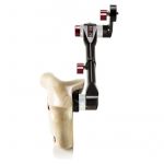 SHAPE Telescopic Wooden Handle Grip Single Right ARRI Rosette - WR-HAND3