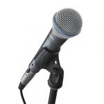 Shure BETA 58A Dynamisches Gesangsmikrofon Live-Auftritt