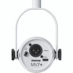Shure MV7+ Podcast-Mikrofon - Weiß XLR