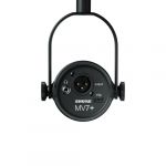 Shure MV7+ Podcast-Mikrofon - Schwarz XLR