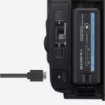 Sony PXW-Z300 mit aktiviertem ND-Filter im Außeneinsatz bei direkter Sonneneinstrahlung