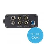 Sound Devices USBPre2 - Anschlüsse andere Seite