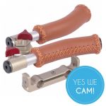 Vocas Handgrip Kit With Two Leather Handgrips leder