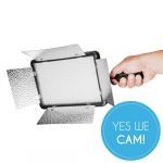 Walimex Pro LED 500 Versalight Bi Color Set2 Akku griff