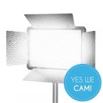 Walimex Pro LED 500 Versalight Bi Color Set2 Akku leuchtend