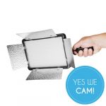 Walimex Pro LED 500 Versalight Daylight Set1 Akku griff