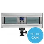 Walimex Pro LED Niova 300 Bi Color On Camera 30W beleuchtet