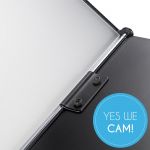 Walimex Pro LED Sirius 160 Bi Color 65W LED Flächenleuchte inkl. Klappen