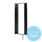 Walimex pro Soft LED Brightlight 1200 Bi Color Flat Flächenleuchte