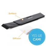 Walimex Pro Softbox für Flex LED 500 Bi Color Ausstattung