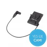 Wooden Camera Pro V-Mount (4pin XLR Right Angle) mount