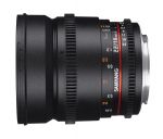 Samyang 16mm T2.2 VDSLR II Objektiv für Canon EF Profil