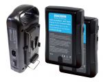 Axcom V-Mount Ladegerät + 2 U-SVLO-99 Akkus - Bundle