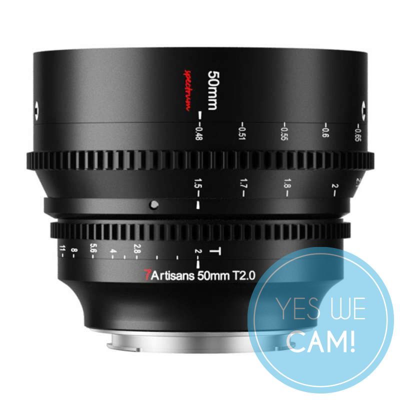 7Artisans Spectrum 50mm T2.0 L-Mount Filemacher