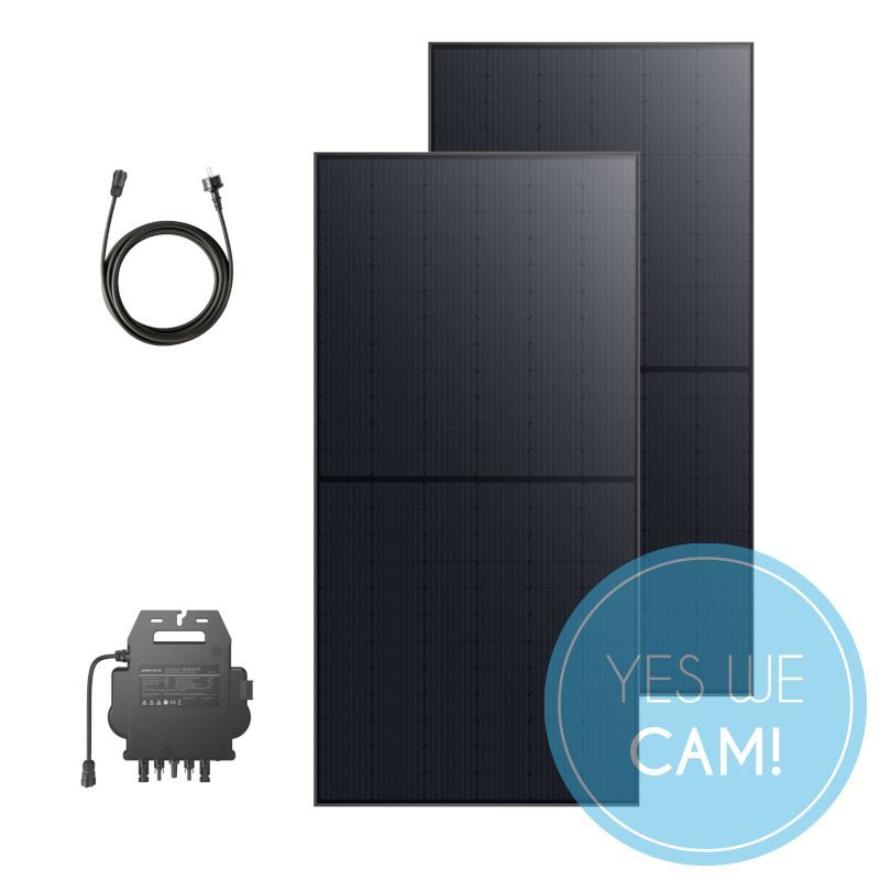 Anker SOLIX Balkonkraftwerk 1080W PV mit Mikrowechselrichter 600W/800W Sonnenenergie