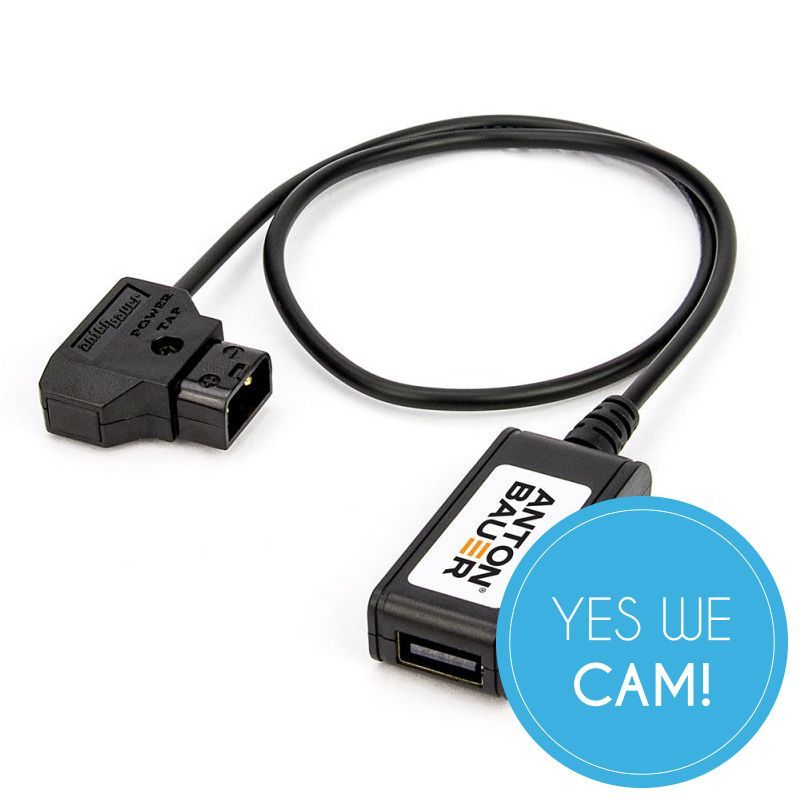 Anton Bauer P-Tap Male to USB 2.0 Adapter