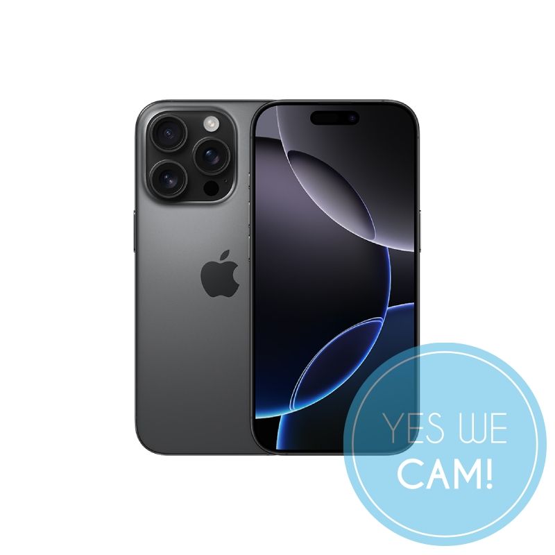 Apple iPhone 16 Pro 128GB Titan Schwarz Smartphone