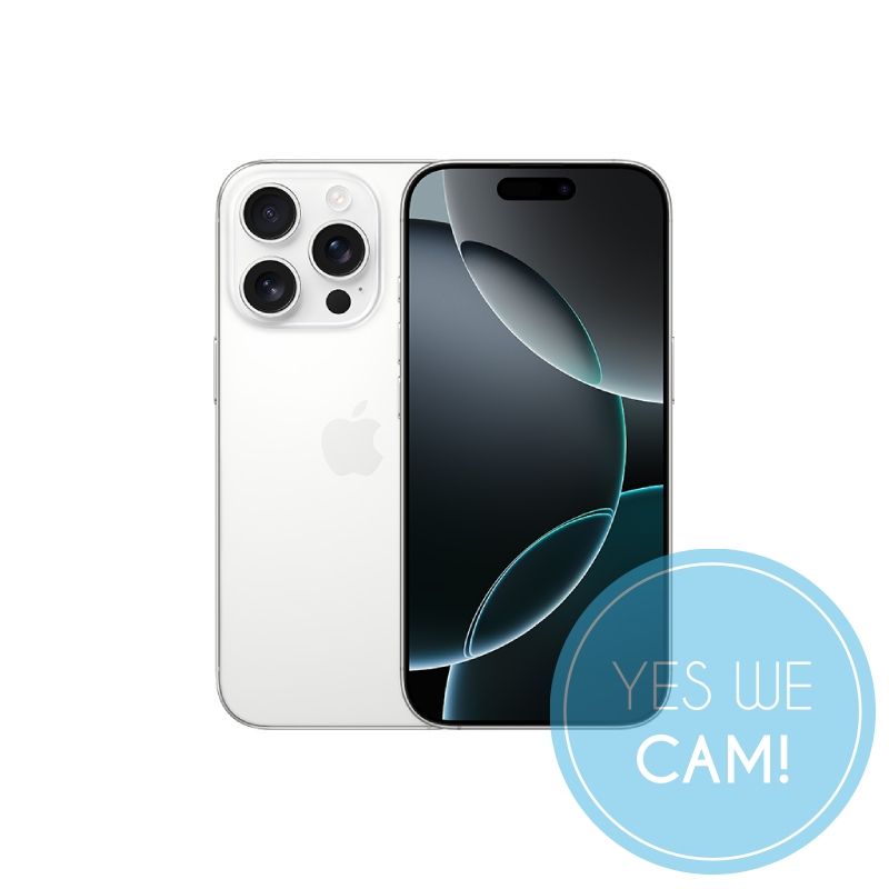 Apple iPhone 16 Pro 128GB Titan Weiß Smartphone