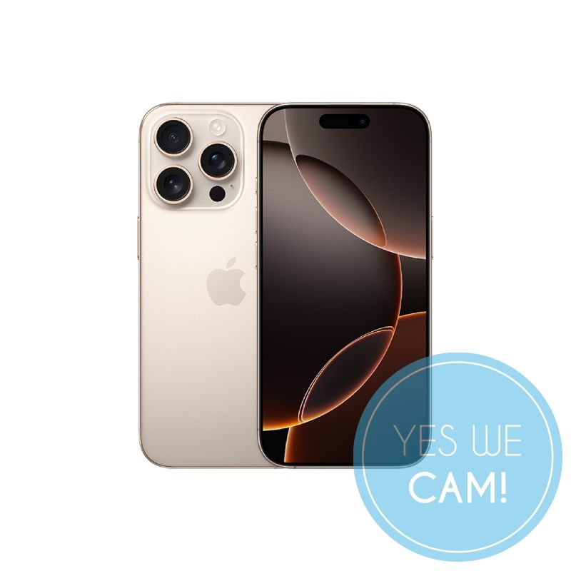 Apple iPhone 16 Pro 128GB Titan Wüstensand Smartphone