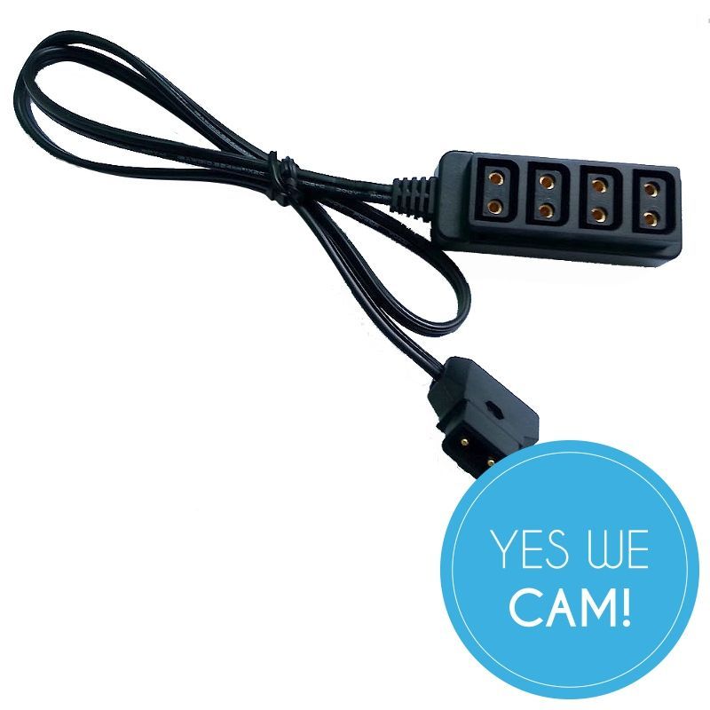 Axcom D-Tap 12 V 4-fach Steckdose 60 cm Lieferung