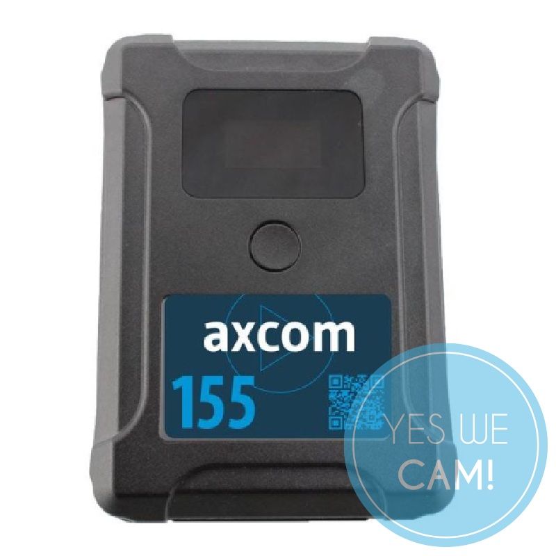 Axcom V-Mount Akku Li-Ion Micro kompakt - 14,8V 155Wh mit LED Display V-Mount