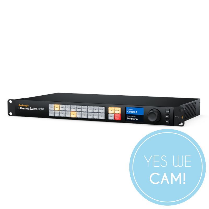 Blackmagic Ethernet Switch 360P Videoaufnahme