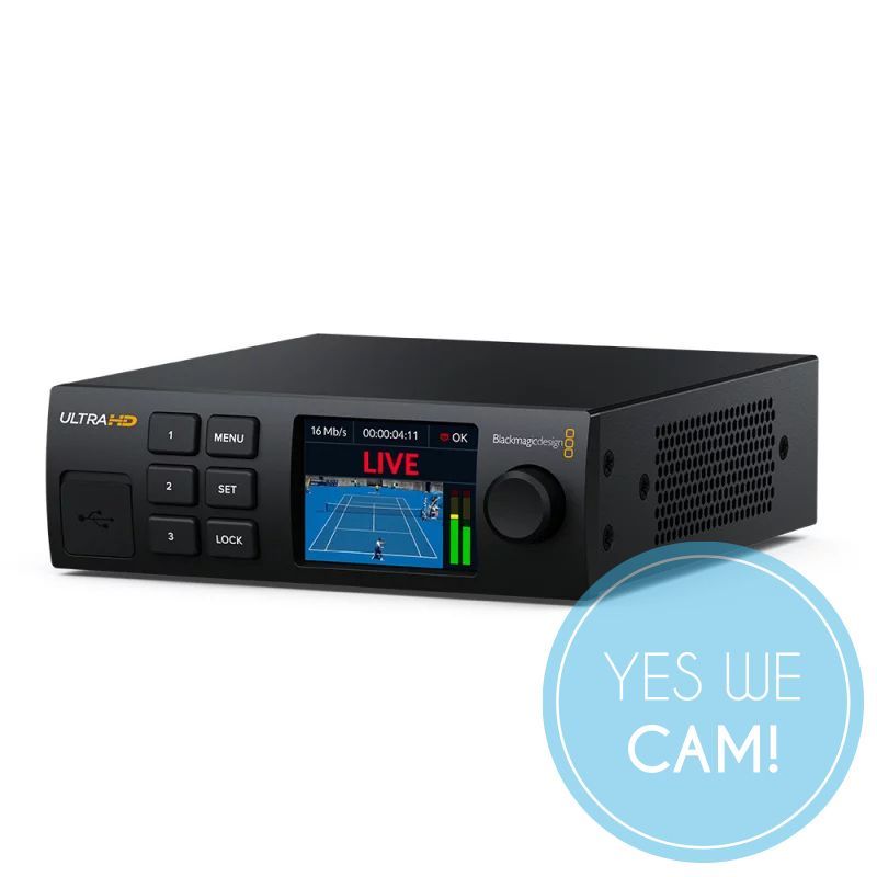 Blackmagic Streaming Decoder 4K Live Streaming Lösung