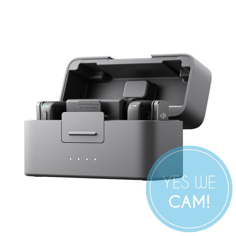 DJI Mic Mini mit 2 Sender + 1 Empfänger + Ladeschale Mikrofon