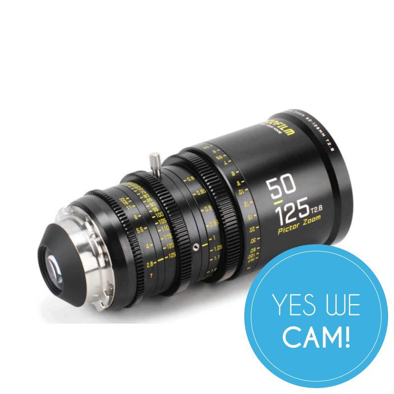 DZOFILM Pictor Zoom 50-125mm T2.8 Black Cine-Zoom-Objetiv