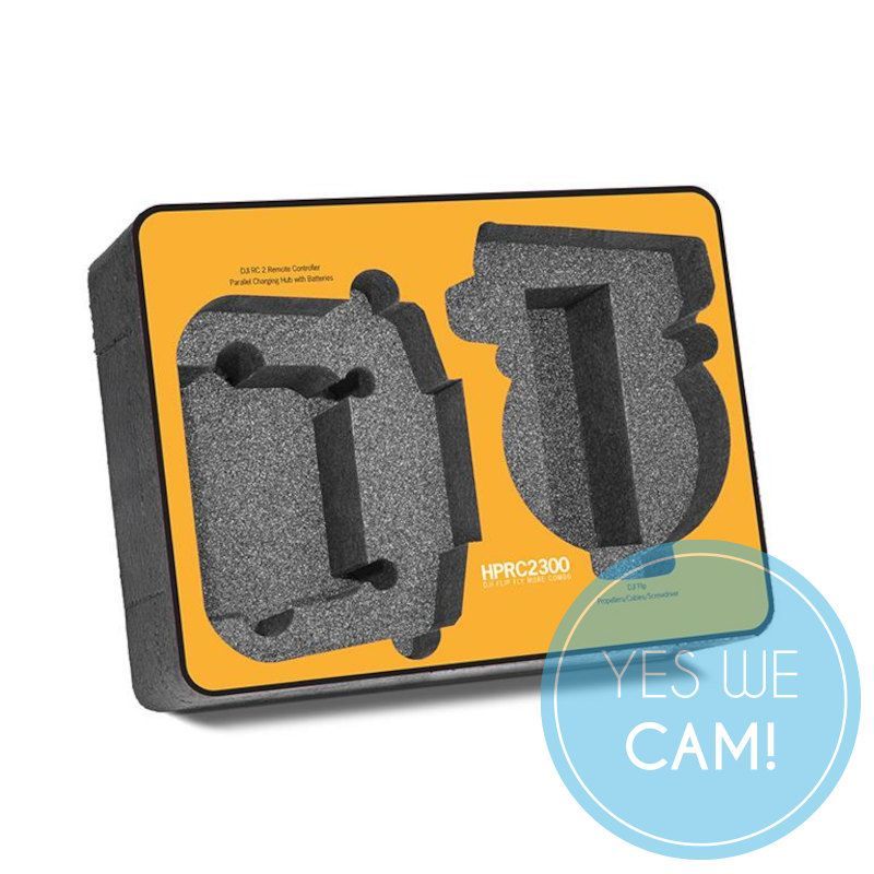 HPRC2300 Schaumstoffeinlage-Set für DJI Flip Fly More Combo Aufbewahrung