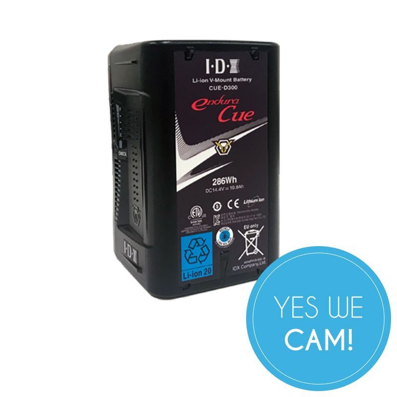 IDX Endura CUE-D300 V-Mount Akku