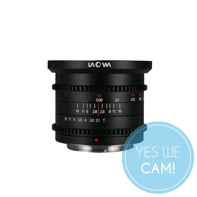 LAOWA 6mm T2.1 Zero-D MFT Cine für MFT Objektiv