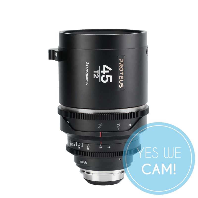LAOWA Proteus 45mm T2 2X silber PL/ EF Meter anamorphotisch