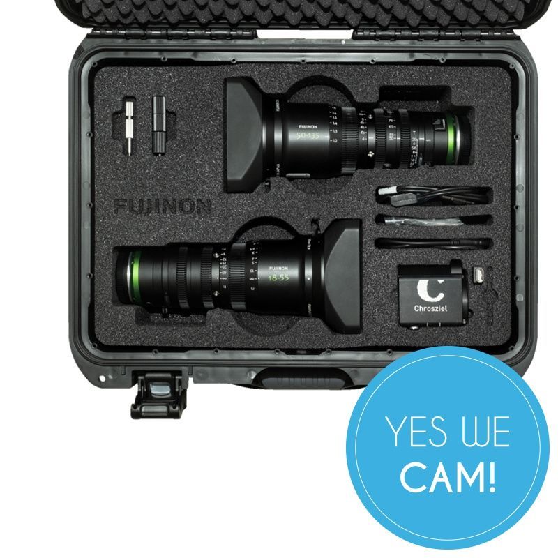 Fujinon MK18-55 + Fujinon MK50-135 + Chrosziel CDM-MK-Z + FUJINON Case Promotion