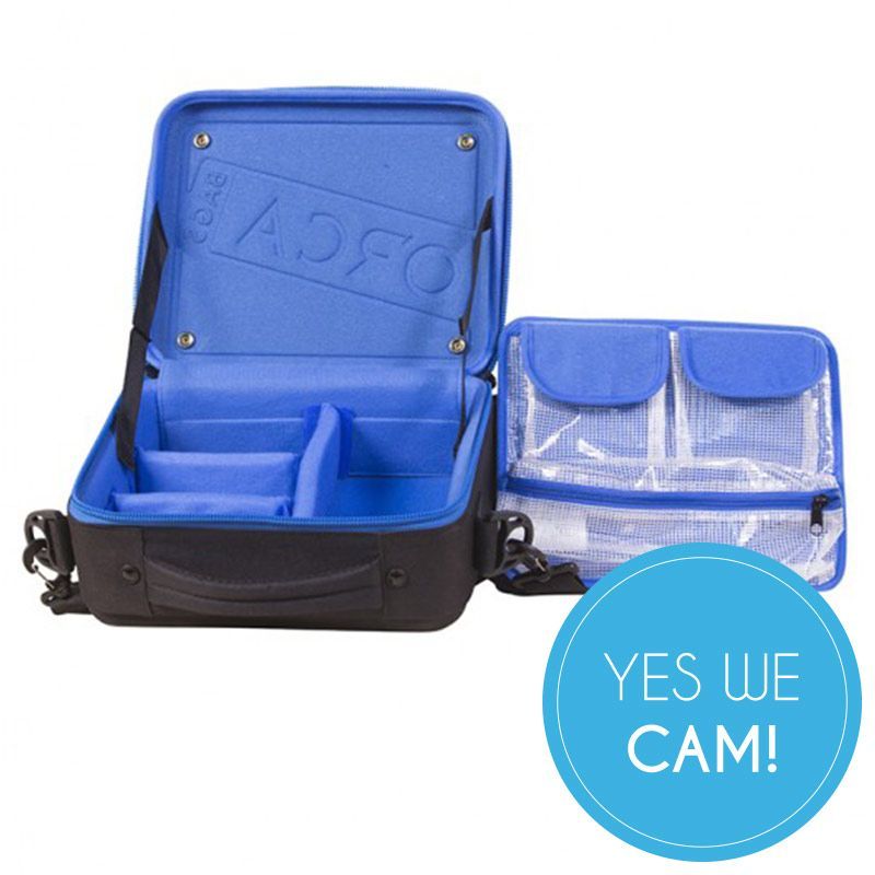 ORCA OR-67 Hartschalen-Zubehörtasche - herausnehmbare Innentaschen