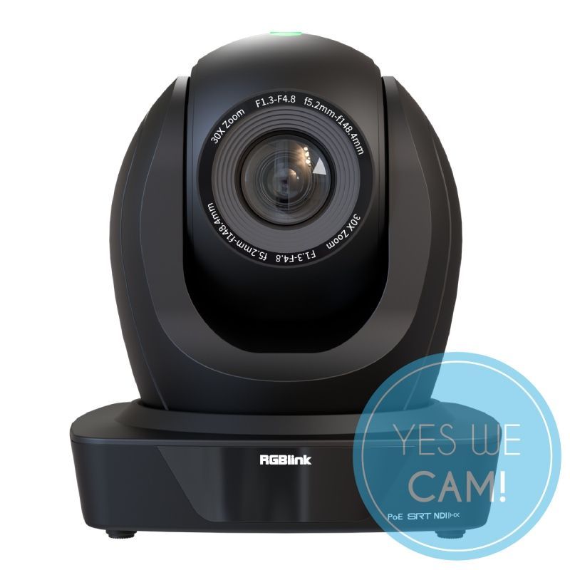 RGBlink VUE NDI PTZ Camera 30x Optical Zoom Broadcast