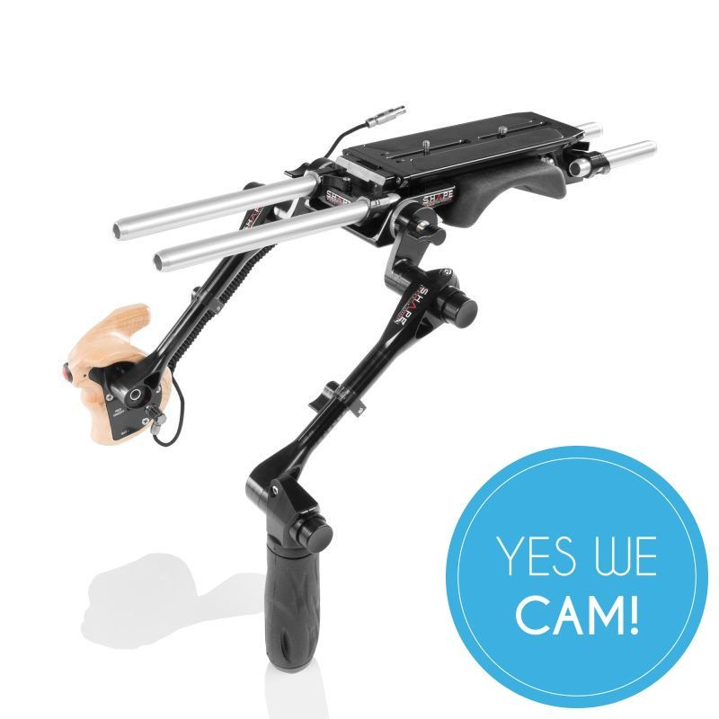SHAPE Shoulder Baseplate 15 mm LW Trigger Remote Handle for Sony Venice Shoulder Rig