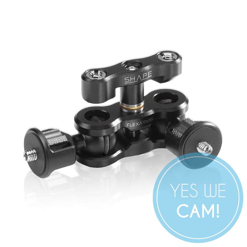 SHAPE SMALL FLEX ARM 1/4-20 TO 1/4-20 MONITOR MOUNT flexor