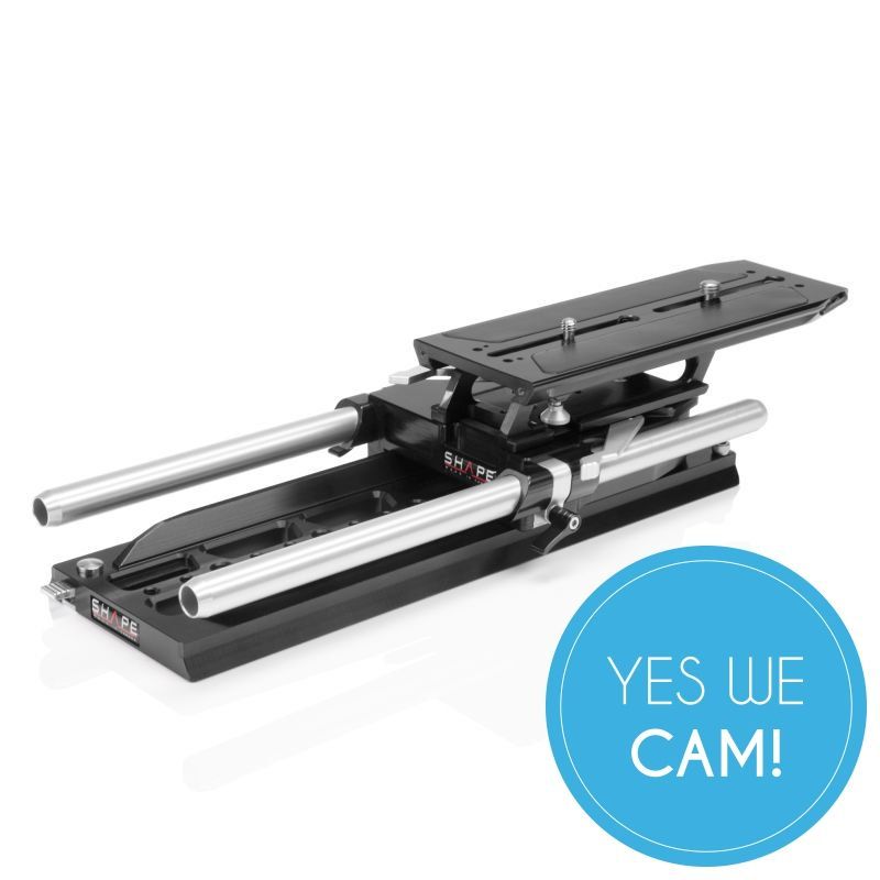 SHAPE Studio 15 mm Sliding Baseplate for Sony Venice Leichtstütze Kit