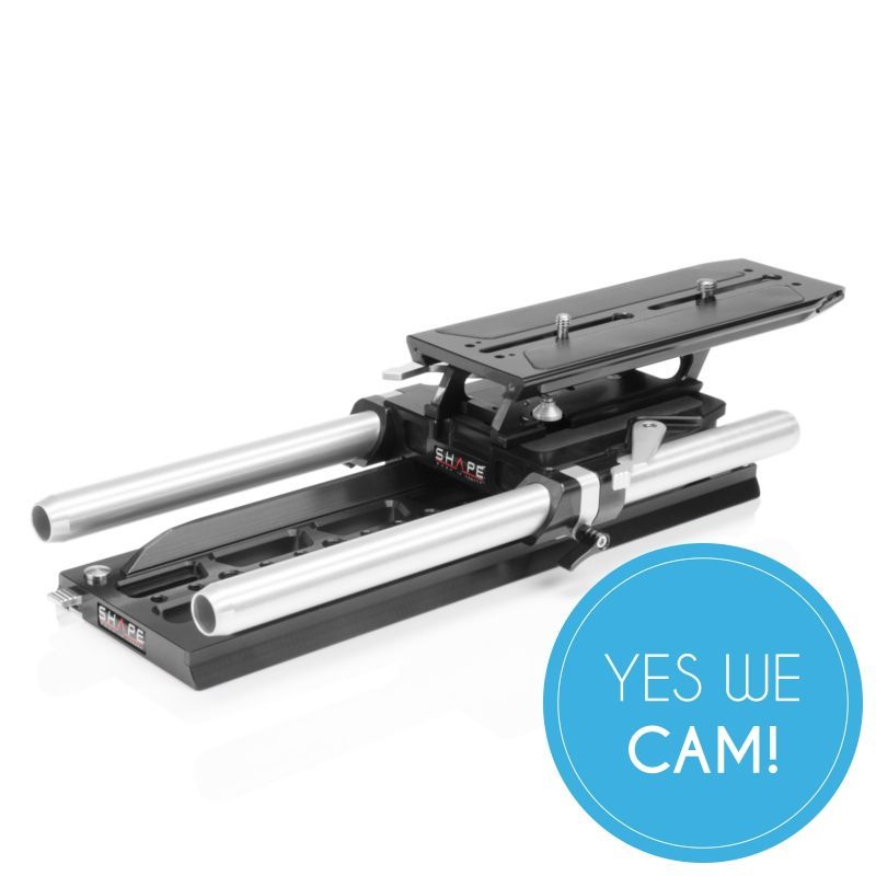 SHAPE Studio 19 mm Sliding Baseplate for Sony Venice Leichtstütze Kit
