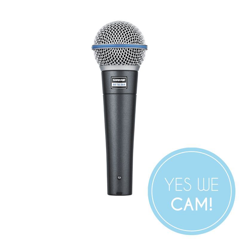 Shure BETA 58A Dynamisches Gesangsmikrofon Audio