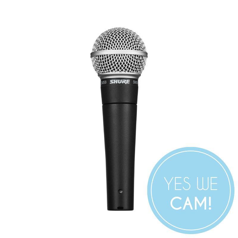Shure SM58 Dynamisches Gesangsmikrofon Audio
