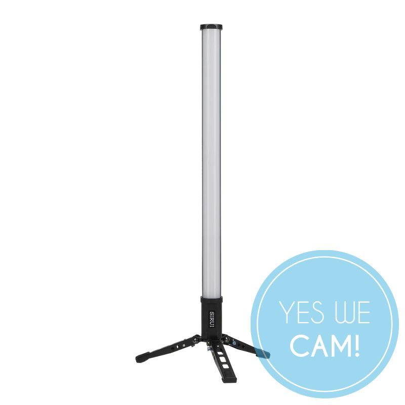 SIRUI LED Lichtstab T120 Teleskopisch mit Mini-Stativ Bi Color