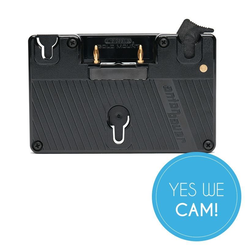SmallHD Gold Mount Battery Bracket for UltraBright Series Akku-Halterung