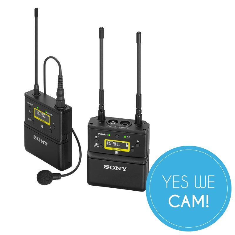 Sony UWP-D21 Funkstrecke NFC SYNC-Taste