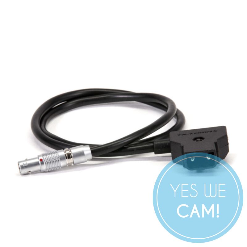 Tilta P-TAP to 2-Pin Lemo Power Cable 40cm P-Tap