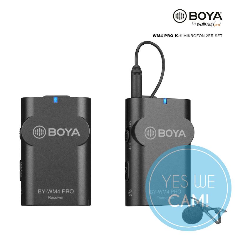 Walimex pro Boya WM4 Pro K-1 Lavaliermikrofon