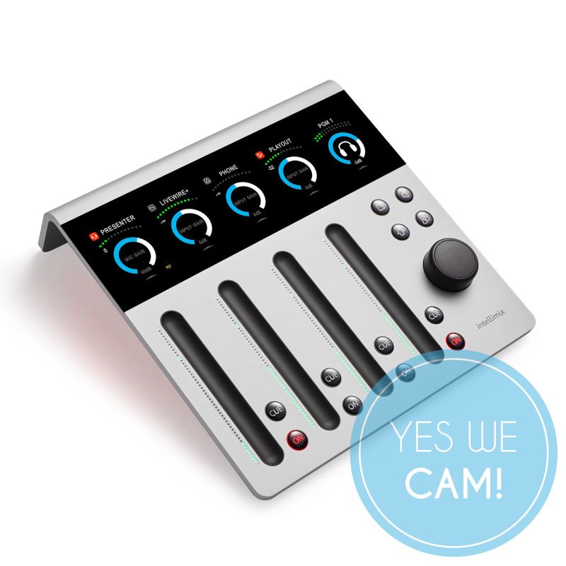 Yellowtec Intellimix Focus Desktop Mixer 4-Kanal-Mixer